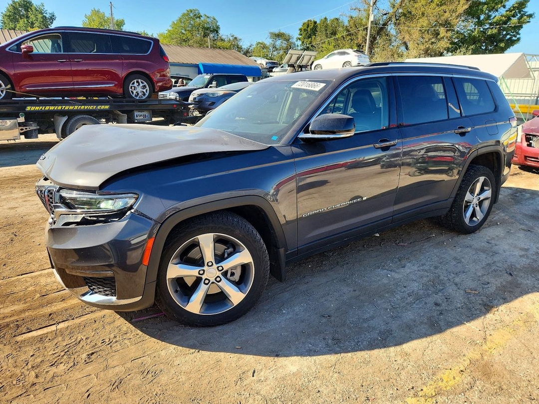 Vue de 2021 JEEP GRAND CHEROKEE L LIMITED, angle 1