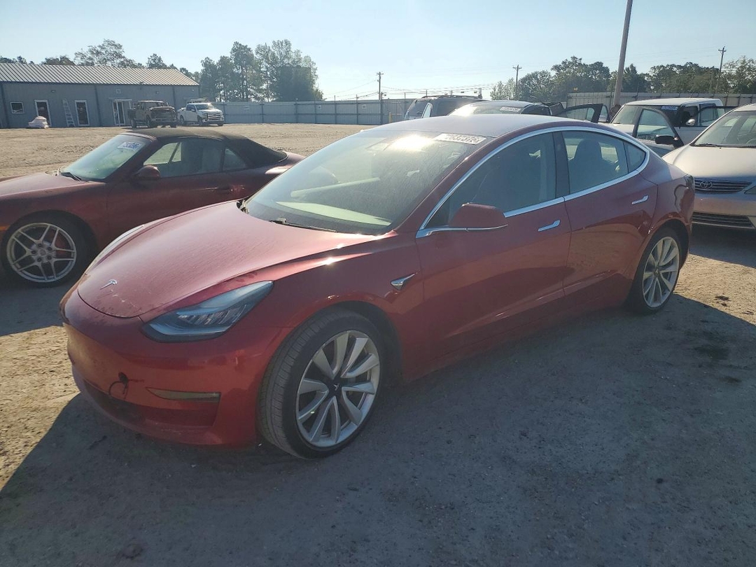 Vista de 2018 TESLA MODEL 3, ángulo 1