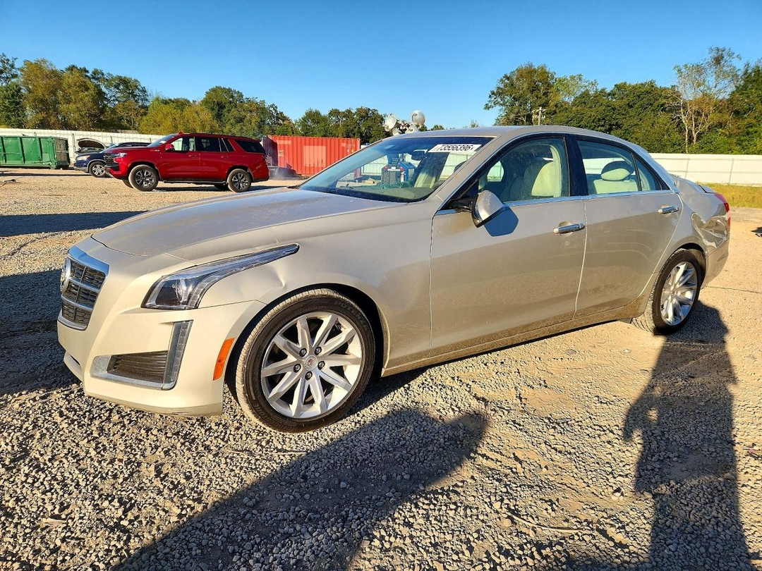 Vista de 2014 CADILLAC CTS LUXURY COLLECTION, ángulo 1