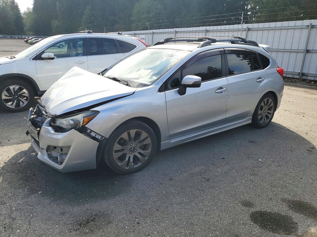 منظر 2015 SUBARU IMPREZA SPORT، زاوية 1