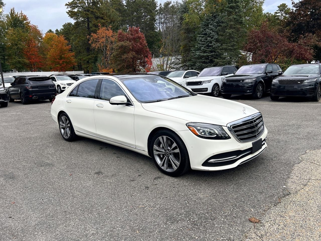 Vue de 2019 MERCEDES-BENZ S 450 4MATIC, angle 1