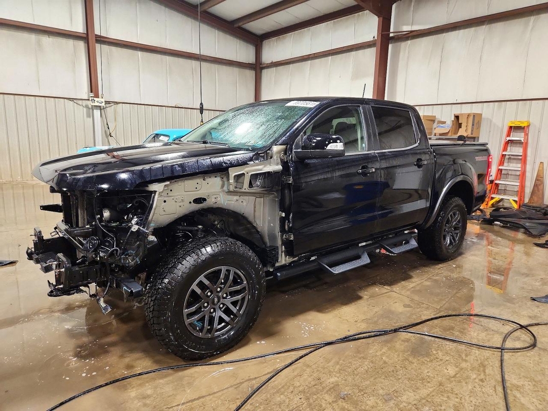 Вид 2021 FORD RANGER XL, угол 1