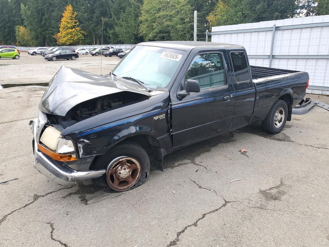 Вид 1998 FORD RANGER, угол 1