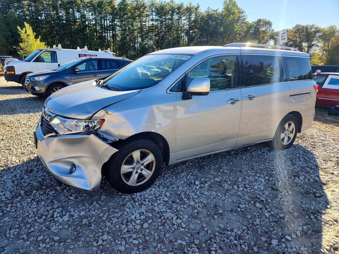 Vedere 2017 NISSAN QUEST SV, unghi 1