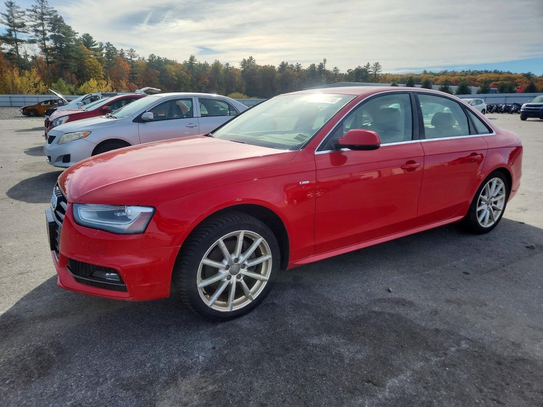 Vue de 2014 AUDI A4 PRESTIGE, angle 1