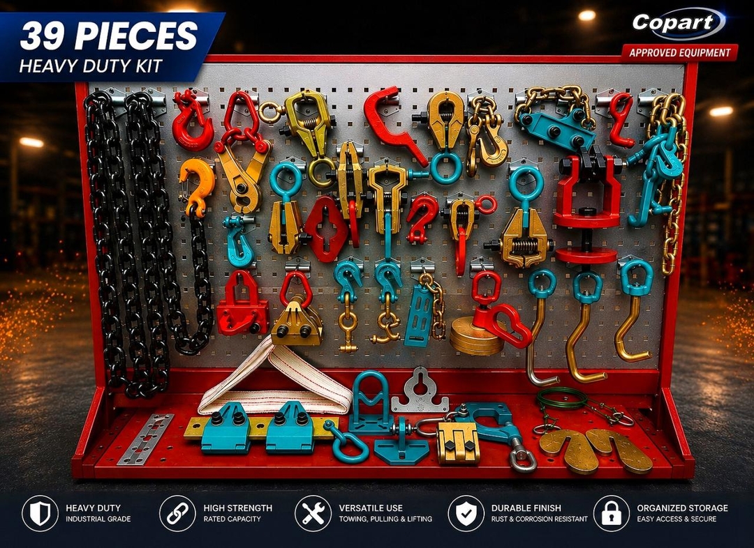 منظر 2027 OTHERS 39 PIECES CHAINS, CLAMPS &amp;TOOL، زاوية 1