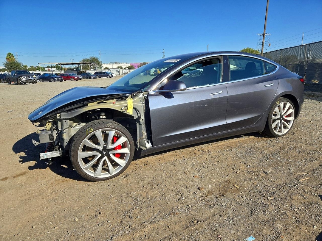 Vedere 2018 TESLA MODEL 3, unghi 1