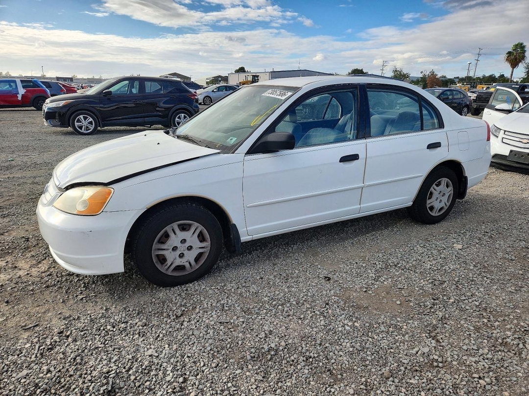 Vue de 2001 HONDA CIVIC LX, angle 1
