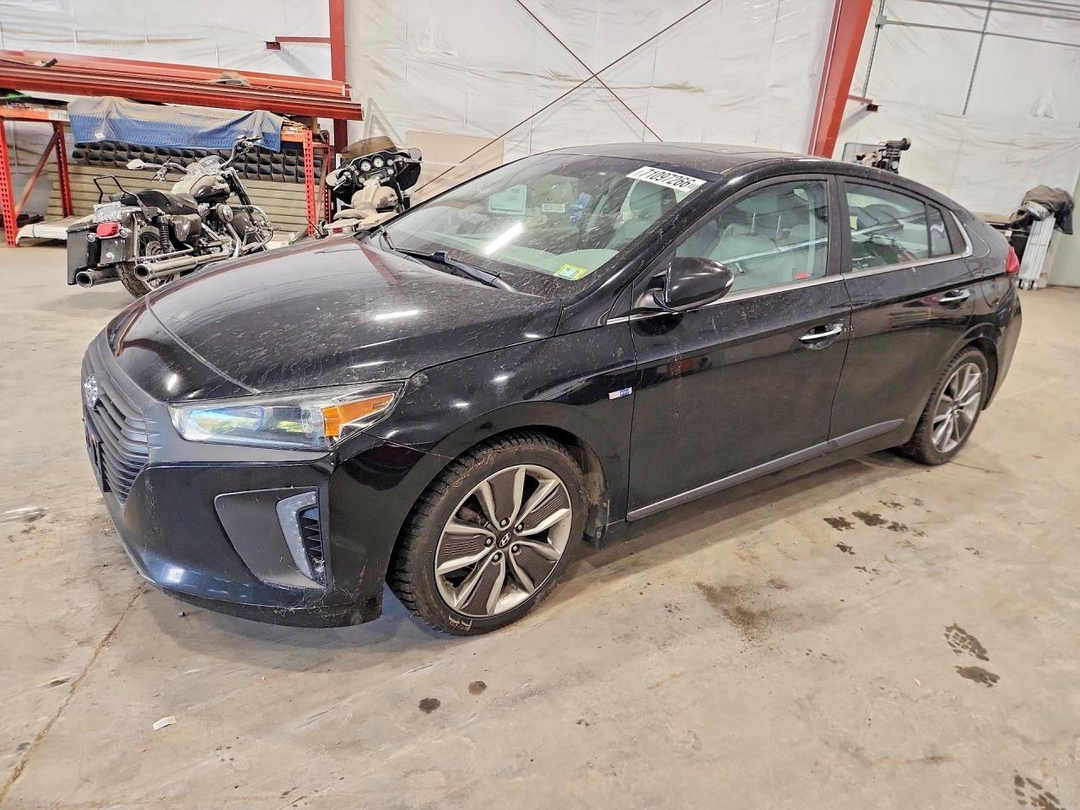 Vedere 2018 HYUNDAI IONIQ LIMITED, unghi 1