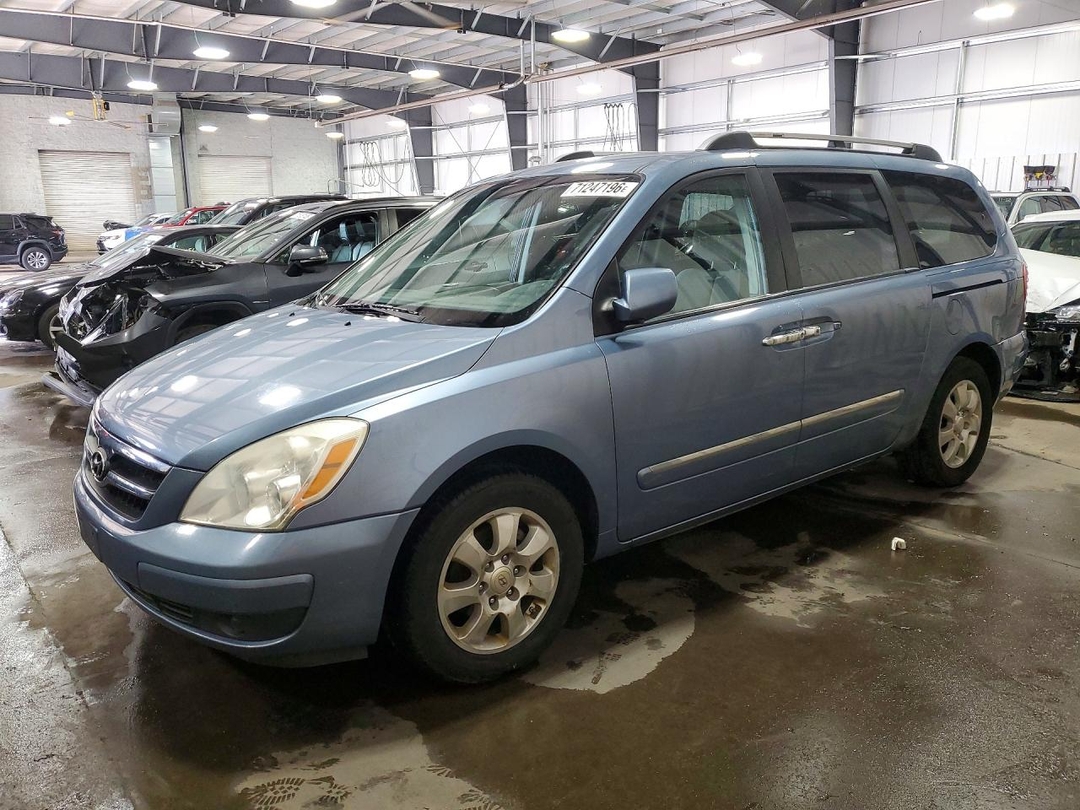 Vista de 2007 HYUNDAI ENTOURAGE GLS, ángulo 1