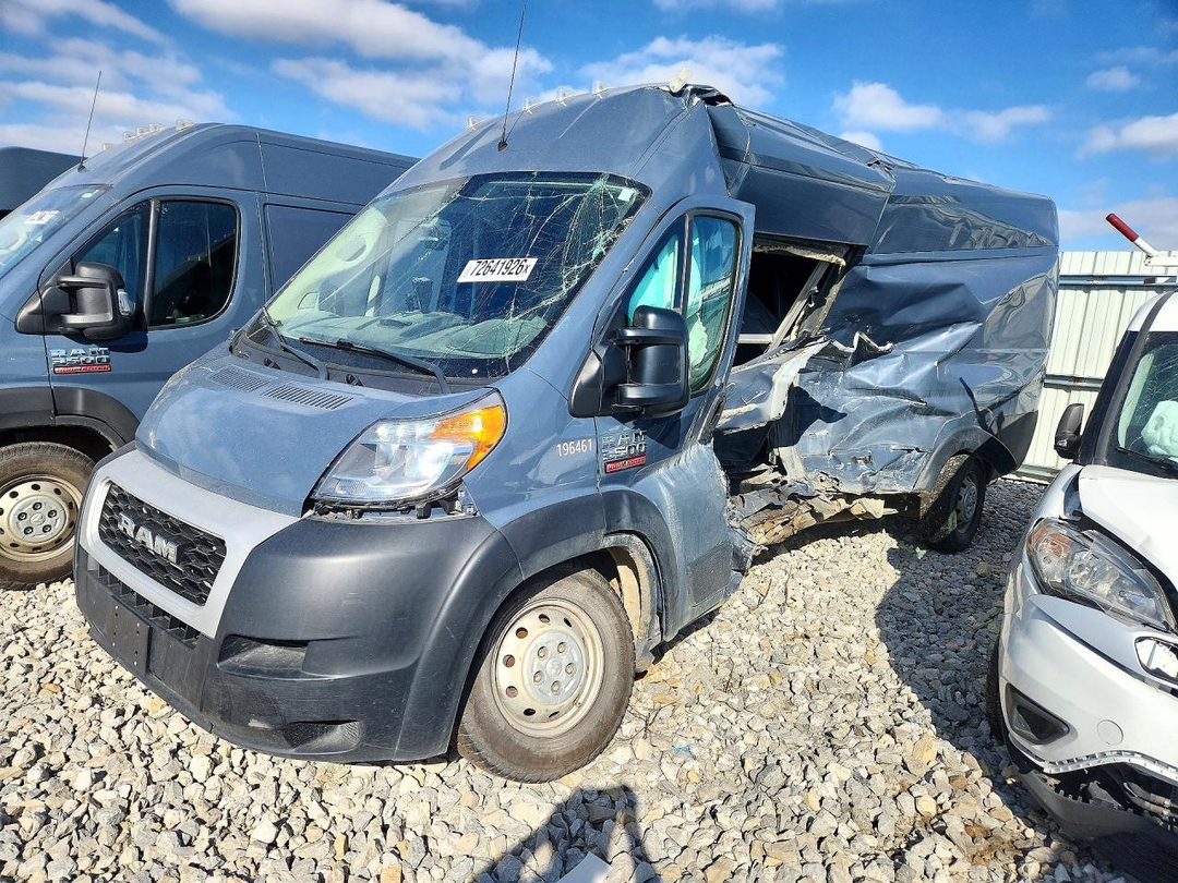 منظر 2020 RAM PROMASTER - DELIVERY VAN، زاوية 1