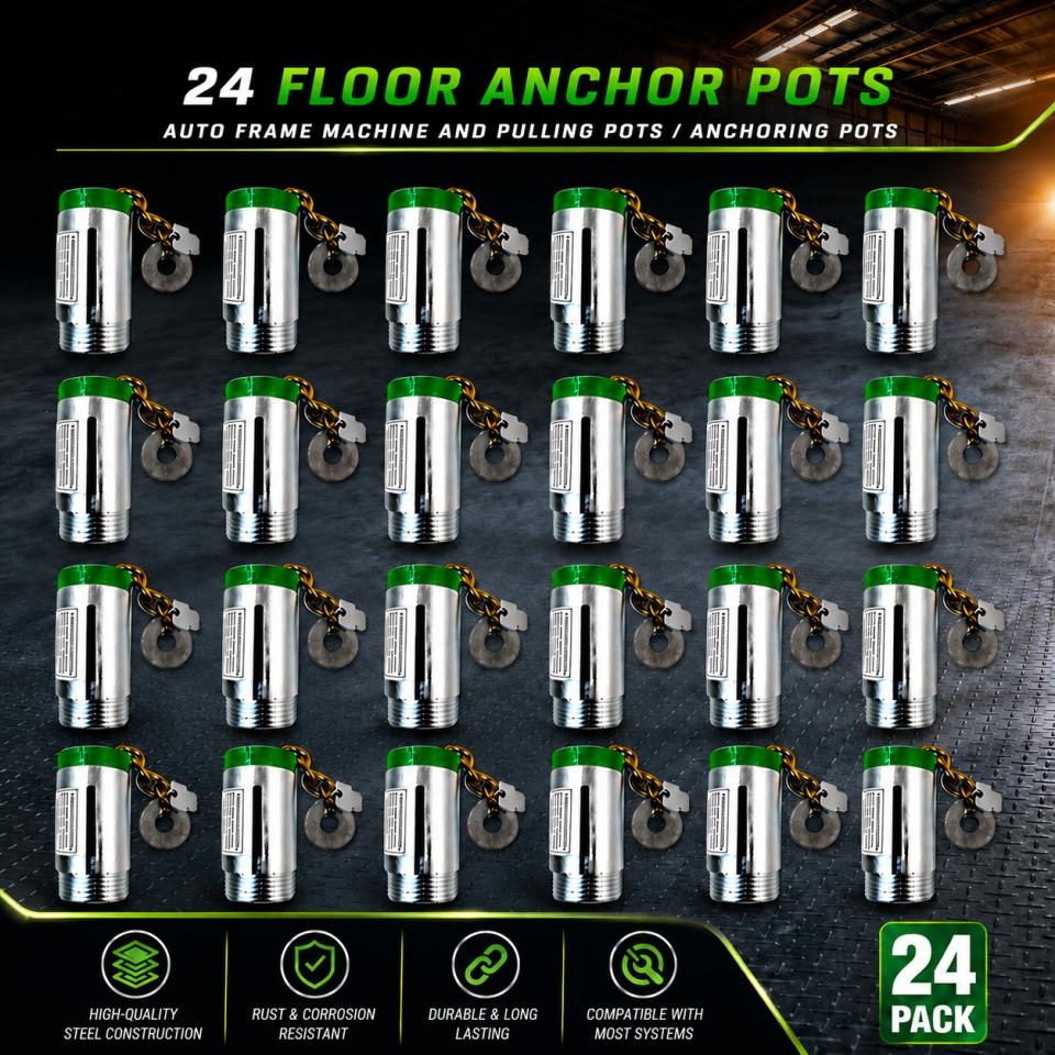 Вид 2027 OTHERS 24 PCS FLOOR ANCHOR POTS, угол 1