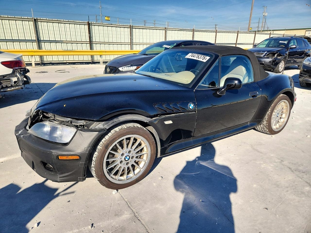 Vue de 2001 BMW Z3 3.0, angle 1
