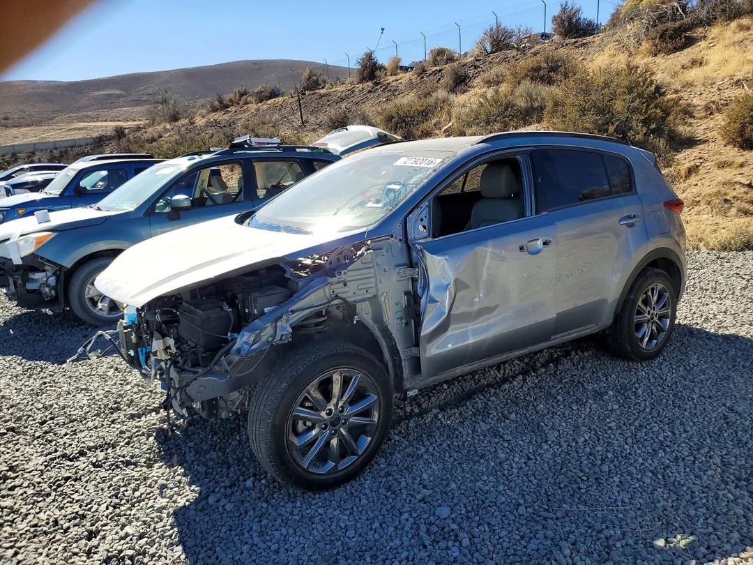 منظر 2022 KIA SPORTAGE S، زاوية 1