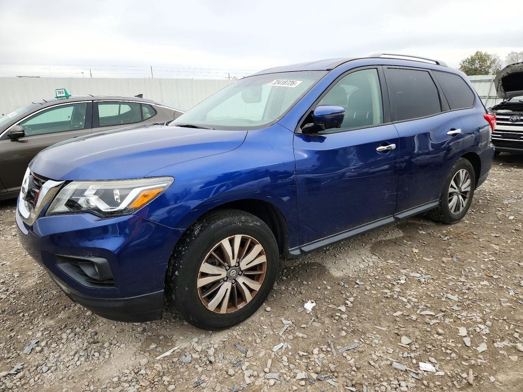 Vista de 2020 NISSAN PATHFINDER SL, ángulo 1