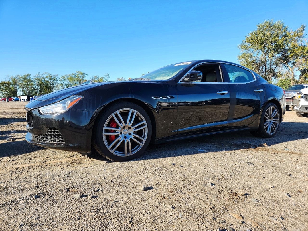 Vedere 2017 MASERATI GHIBLI S, unghi 1