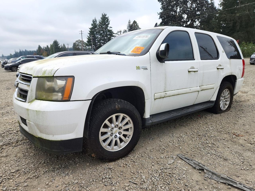 منظر 2008 CHEVROLET TAHOE K1500 HYBRID، زاوية 1