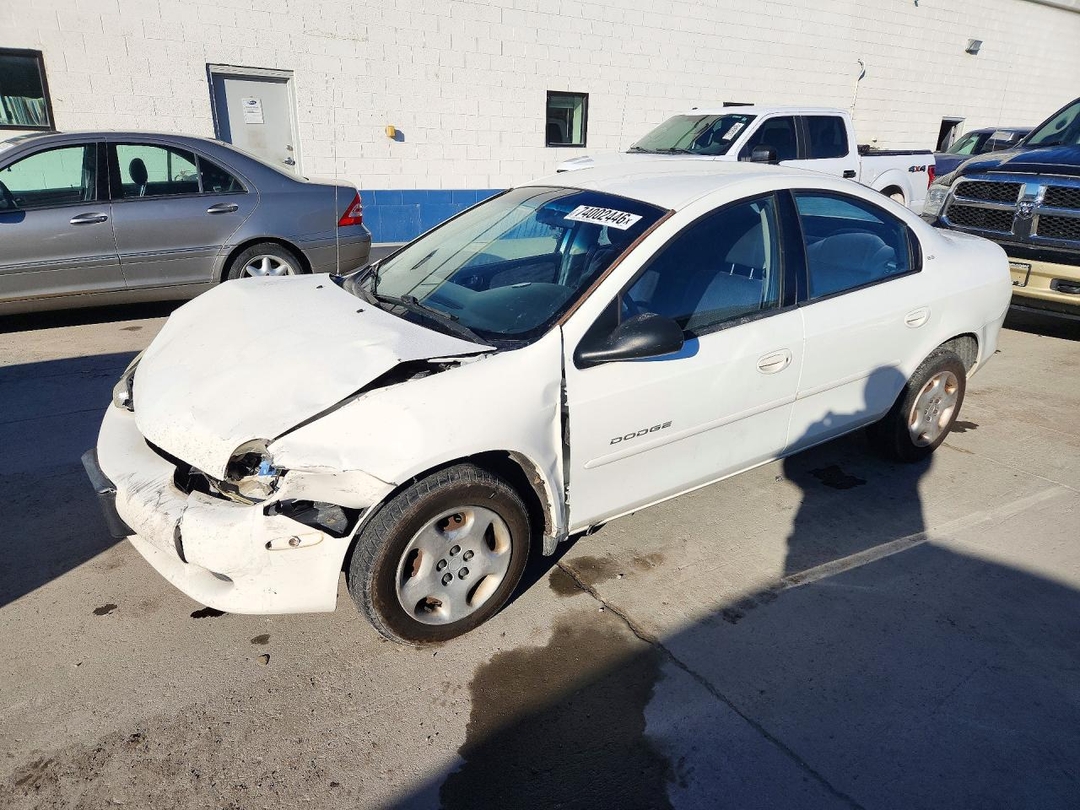 Вид 2001 DODGE NEON SE, угол 1