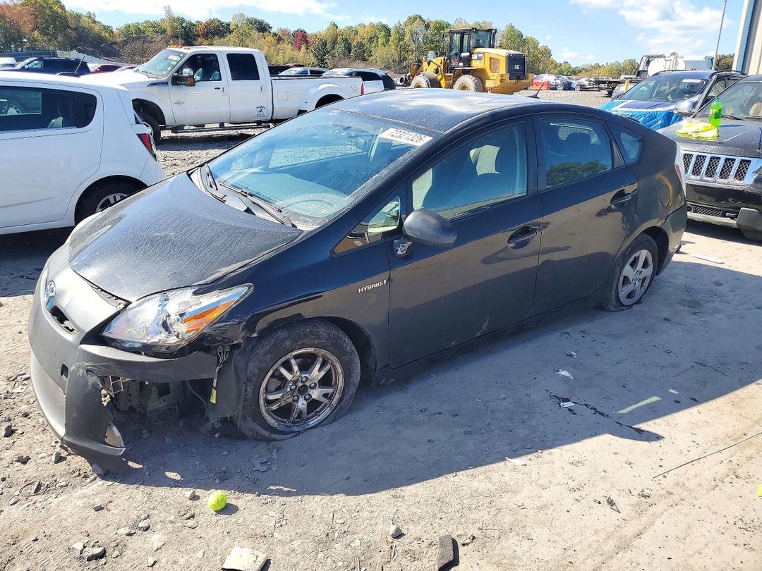 Вид 2010 TOYOTA PRIUS II, угол 1