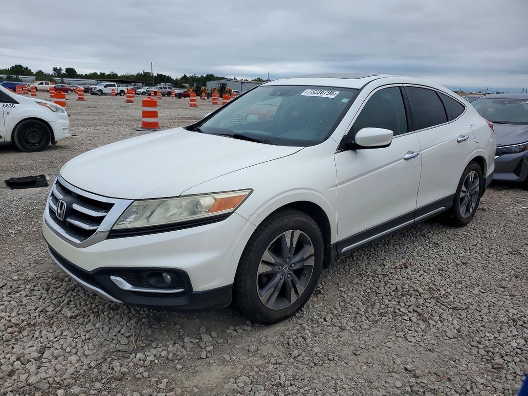 Vue de 2015 HONDA CROSSTOUR EXL, angle 1