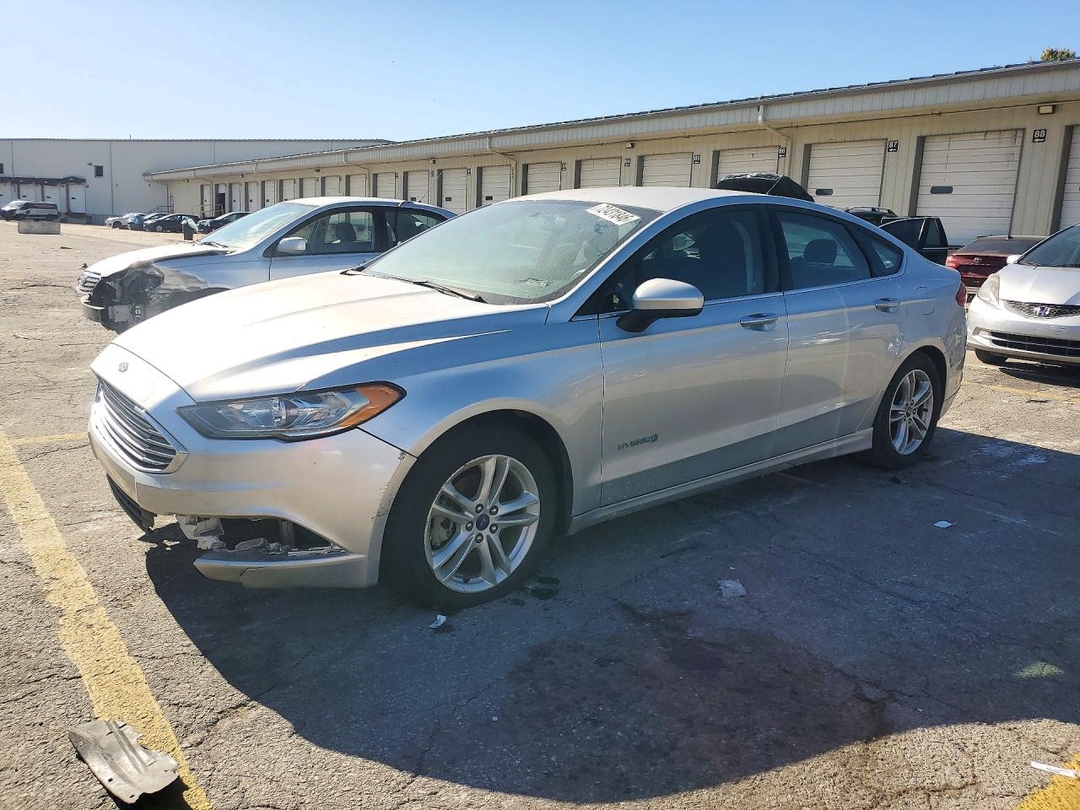 2018 FORD FUSION SE HYBRID view, angle 1