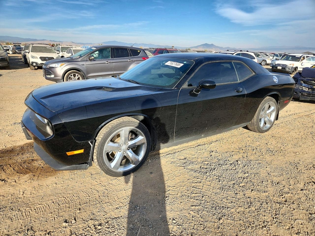 Вид 2012 DODGE CHALLENGER SXT, угол 1