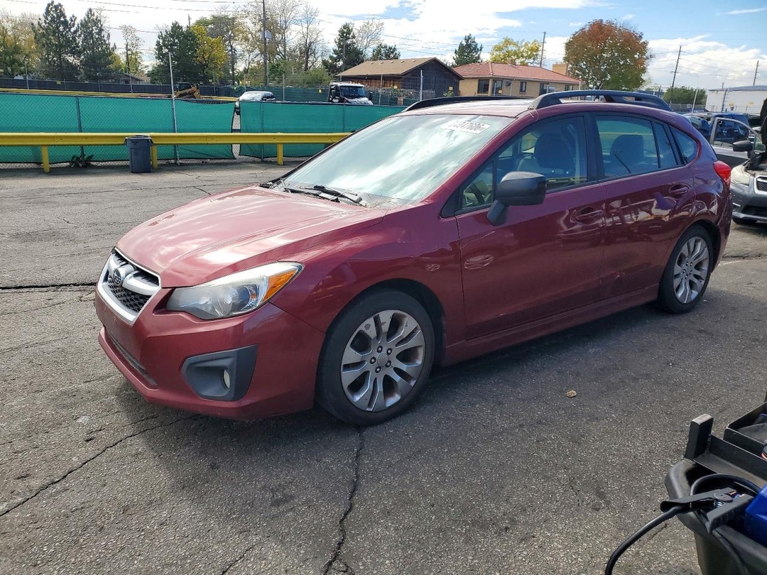 منظر 2014 SUBARU IMPREZA SPORT LIMITED، زاوية 1