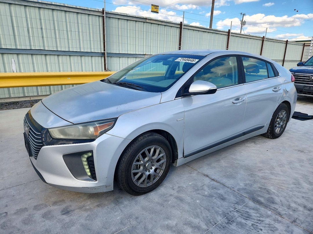 Vedere 2017 HYUNDAI IONIQ SEL, unghi 1