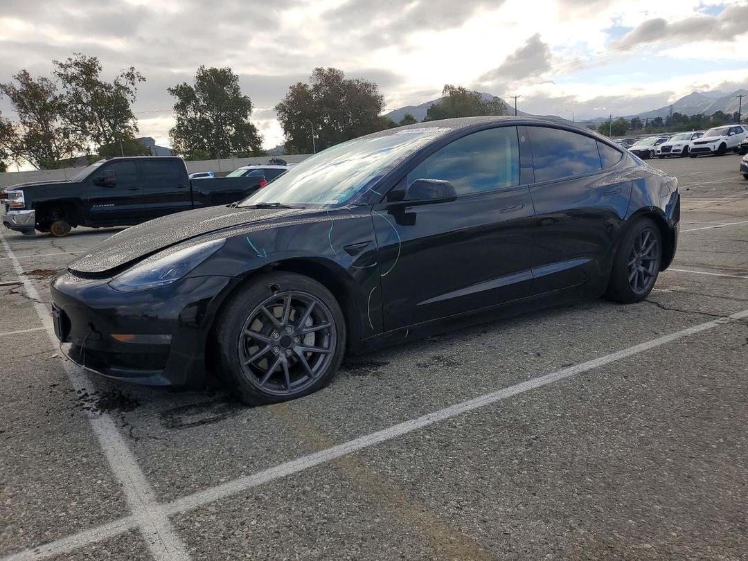 منظر 2023 TESLA MODEL 3، زاوية 1