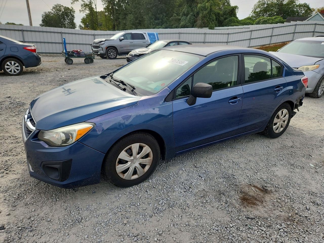 منظر 2013 SUBARU IMPREZA، زاوية 1