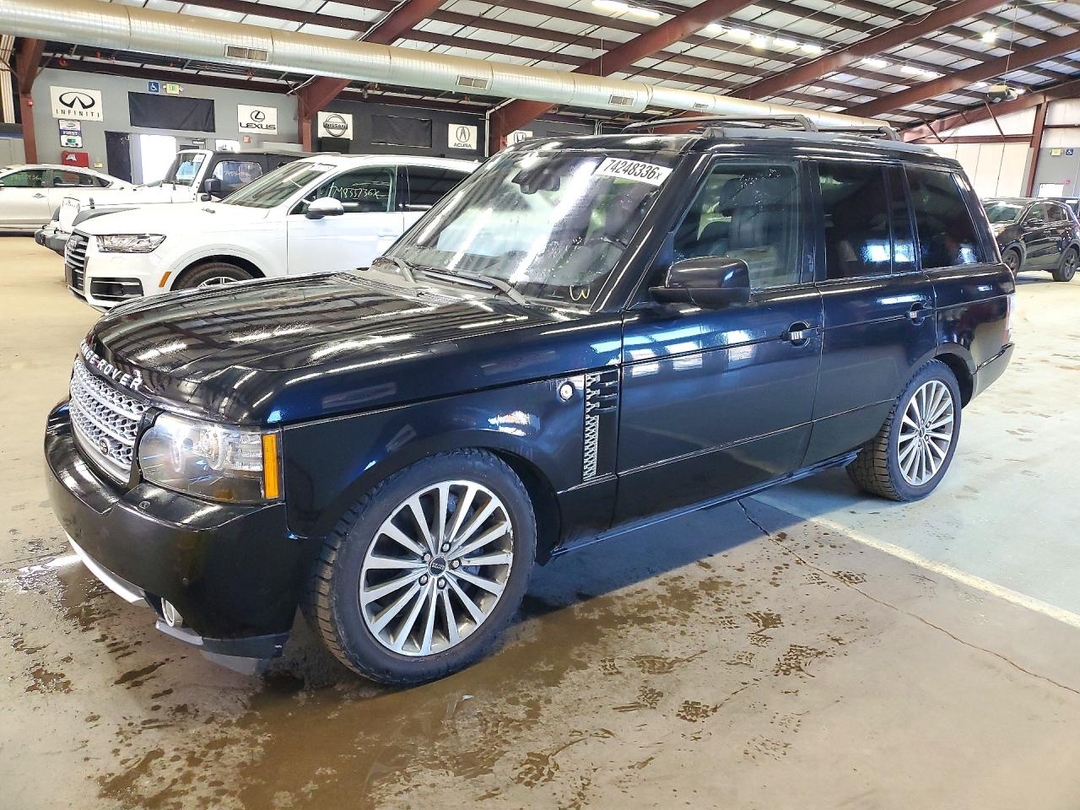 Vue de 2012 LAND ROVER RANGE ROVER HSE LUXURY, angle 1
