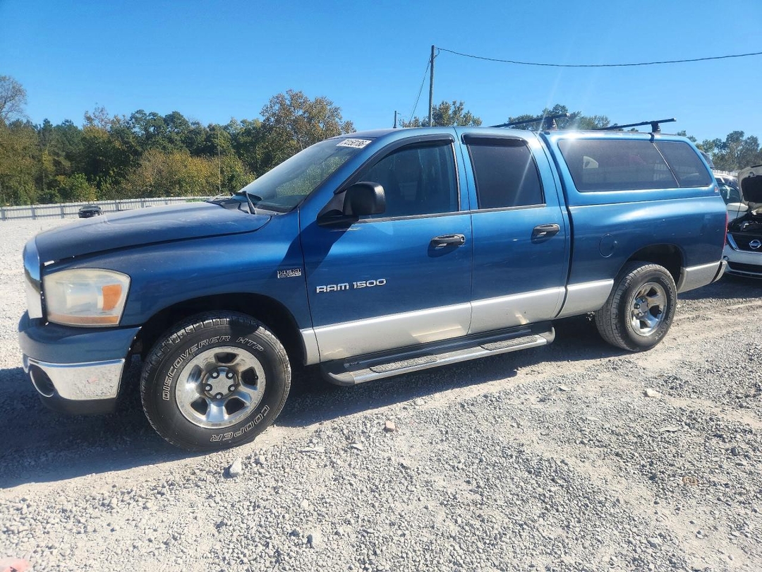 Вид 2006 DODGE RAM 1500 ST, угол 1