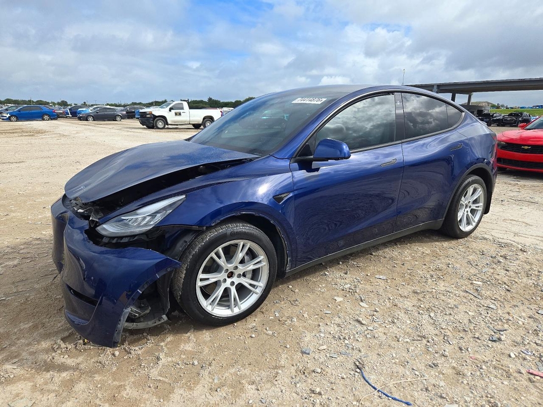 Vedere 2022 TESLA MODEL Y, unghi 1