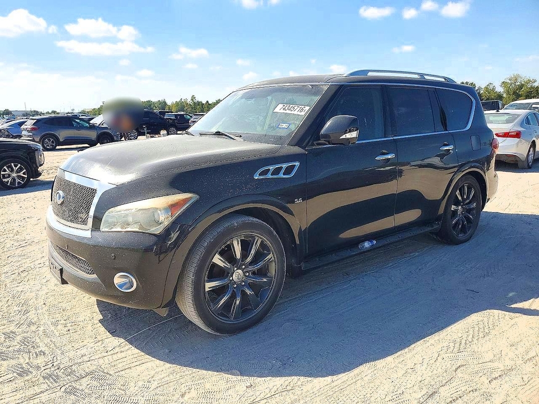 Вид 2014 INFINITI QX80 BASE, угол 1
