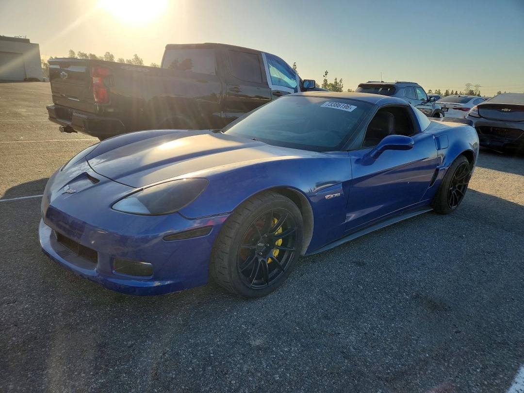 Vue de 2006 CHEVROLET CORVETTE Z06, angle 1