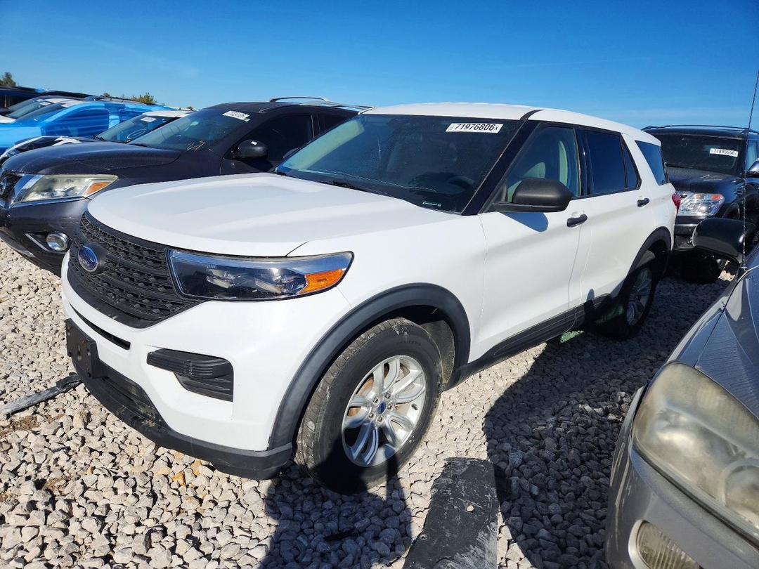 Vue de 2020 FORD EXPLORER, angle 1