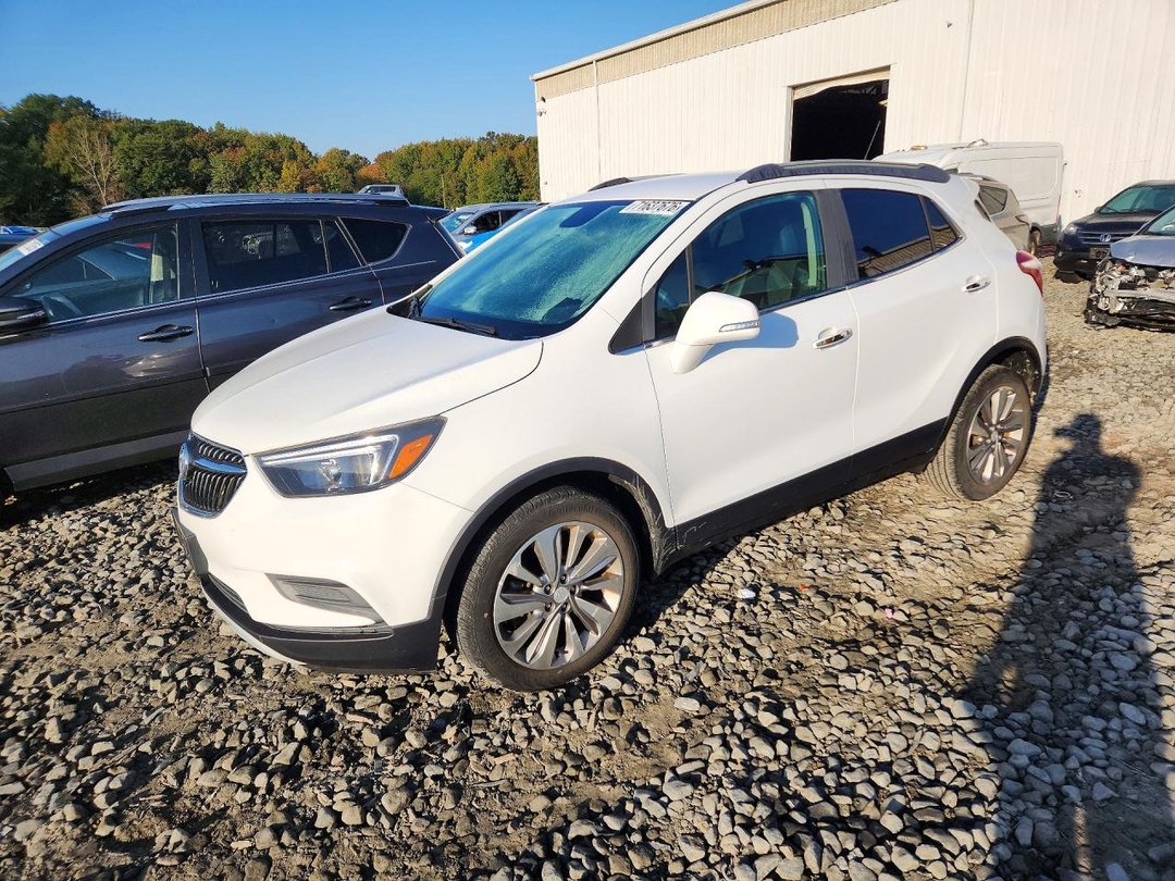Вид 2019 BUICK ENCORE PREFERRED, угол 1