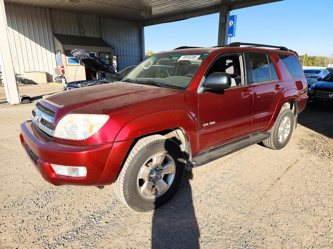 Vista de 2005 TOYOTA 4RUNNER SR5, ángulo 1