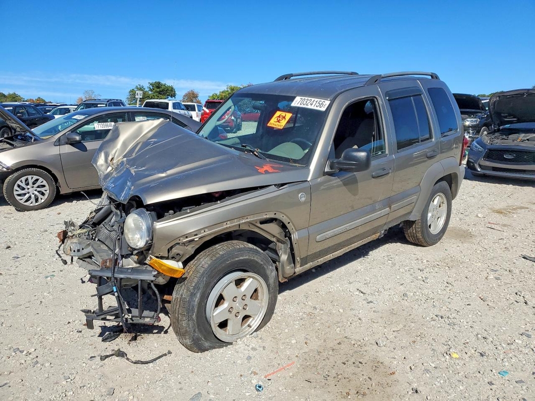 منظر 2007 JEEP LIBERTY SPORT، زاوية 1