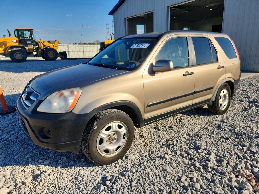 Вид 2006 HONDA CR-V EX, угол 1