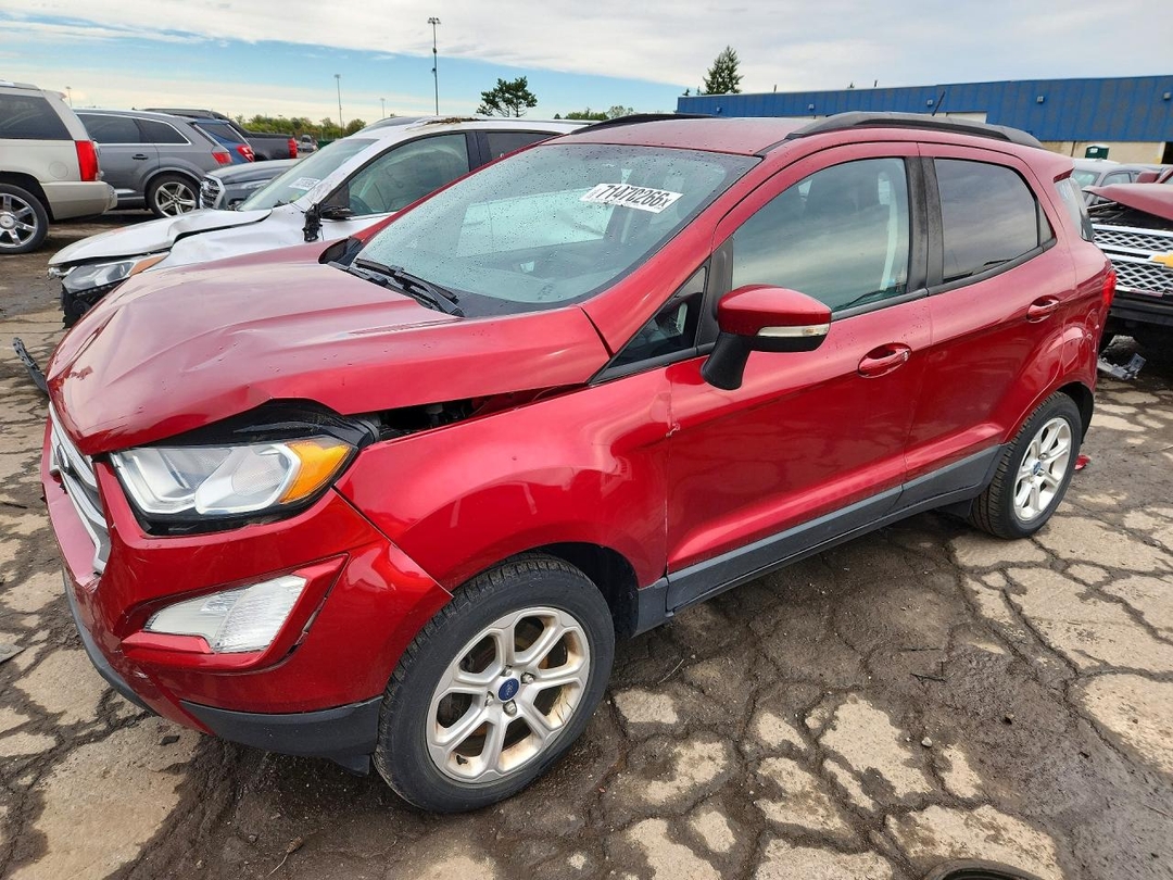 Vue de 2018 FORD ECOSPORT SE, angle 1