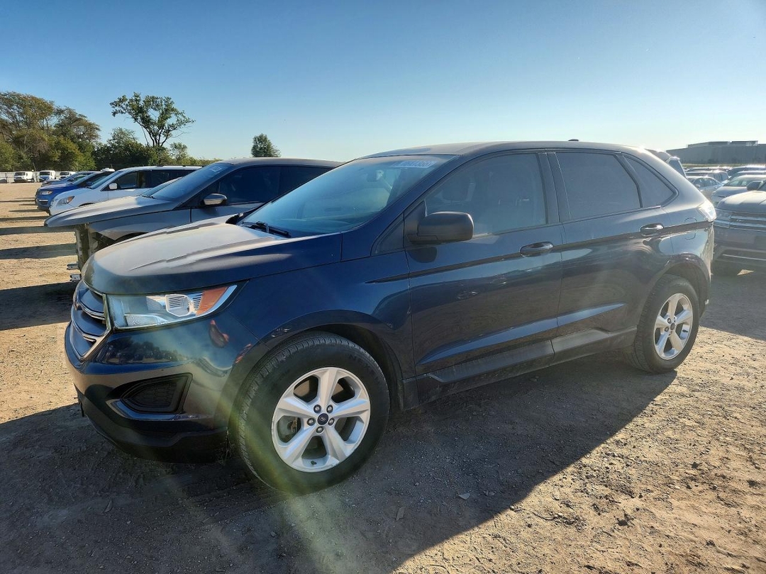 Вид 2017 FORD EDGE SE, угол 1