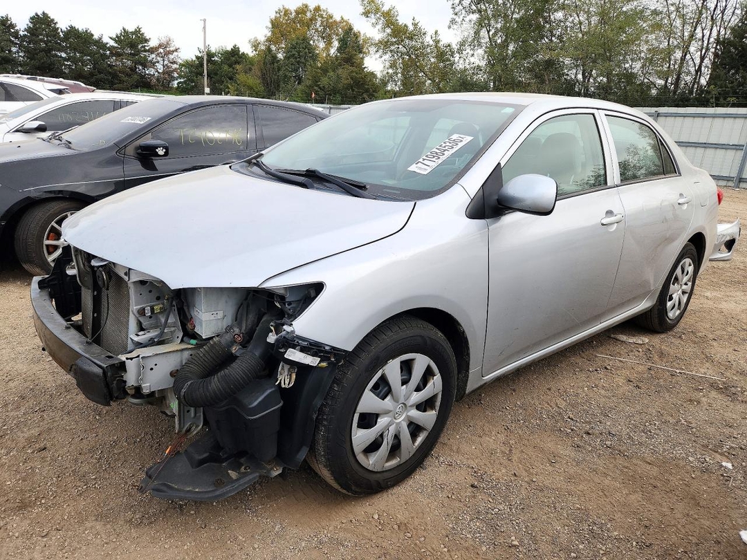 Vista de 2012 TOYOTA COROLLA L, ángulo 1