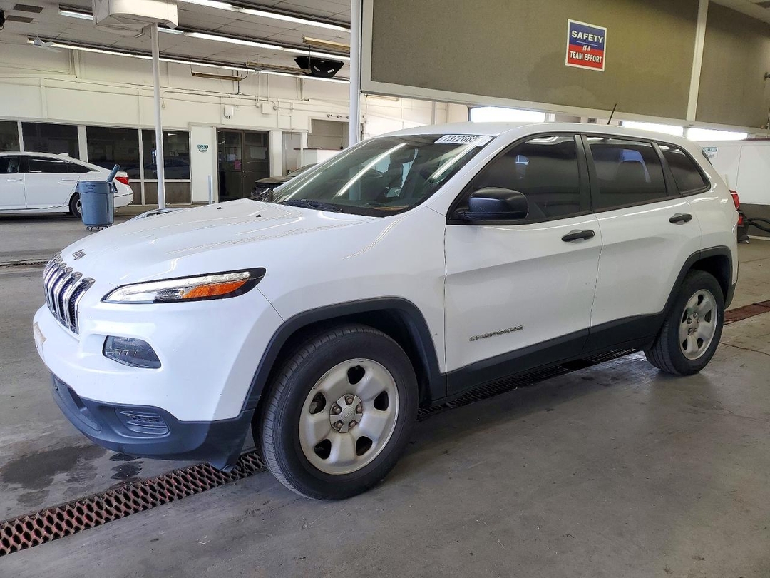 منظر 2016 JEEP CHEROKEE SPORT، زاوية 1