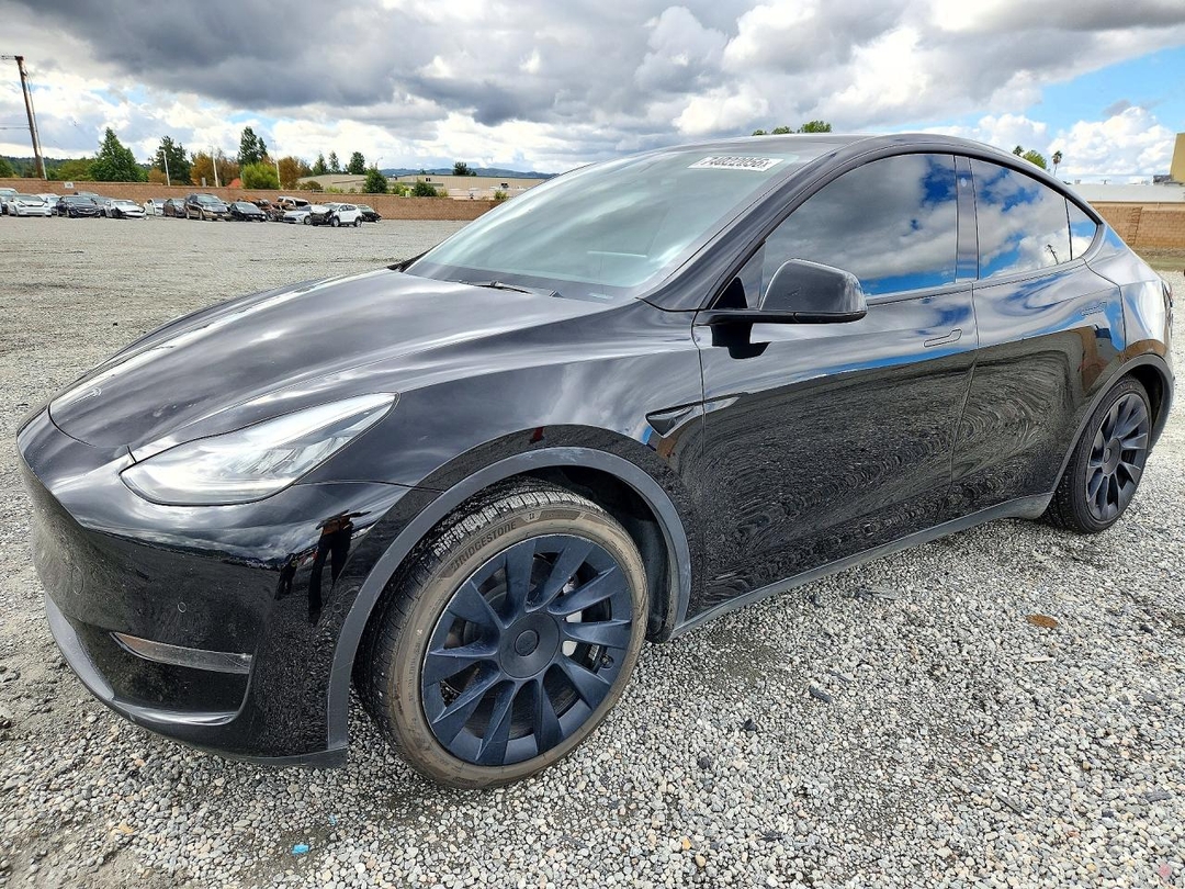 منظر 2022 TESLA MODEL Y، زاوية 1