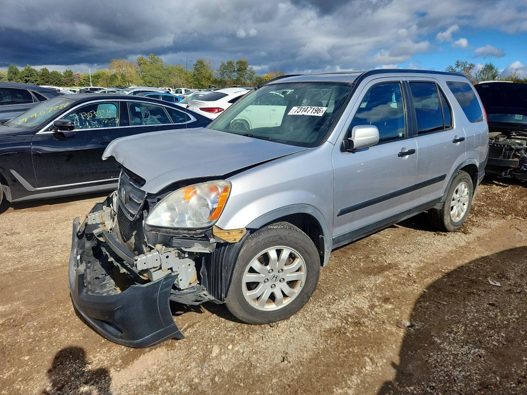 منظر 2006 HONDA CR-V EX، زاوية 1