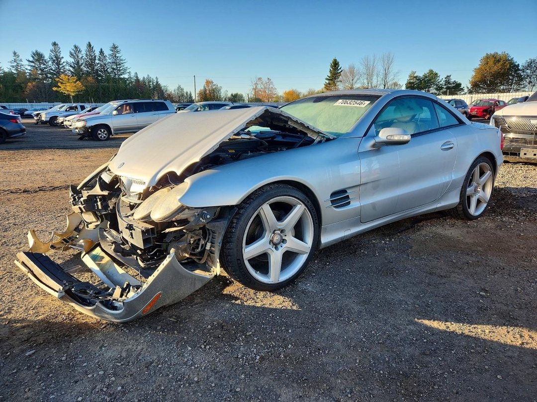 منظر 2003 MERCEDES-BENZ SL 500R، زاوية 1