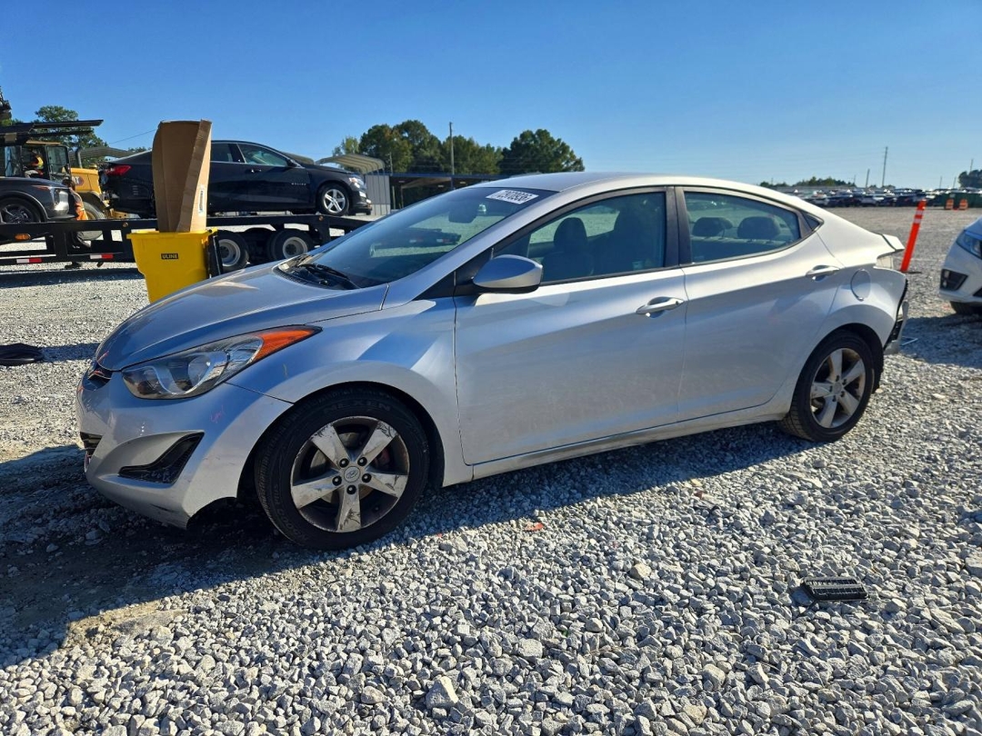 Vista de 2011 HYUNDAI ELANTRA GLS, ángulo 1
