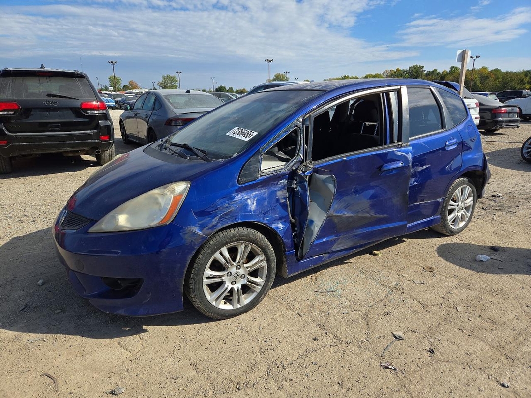 منظر 2010 HONDA FIT SPORT، زاوية 1