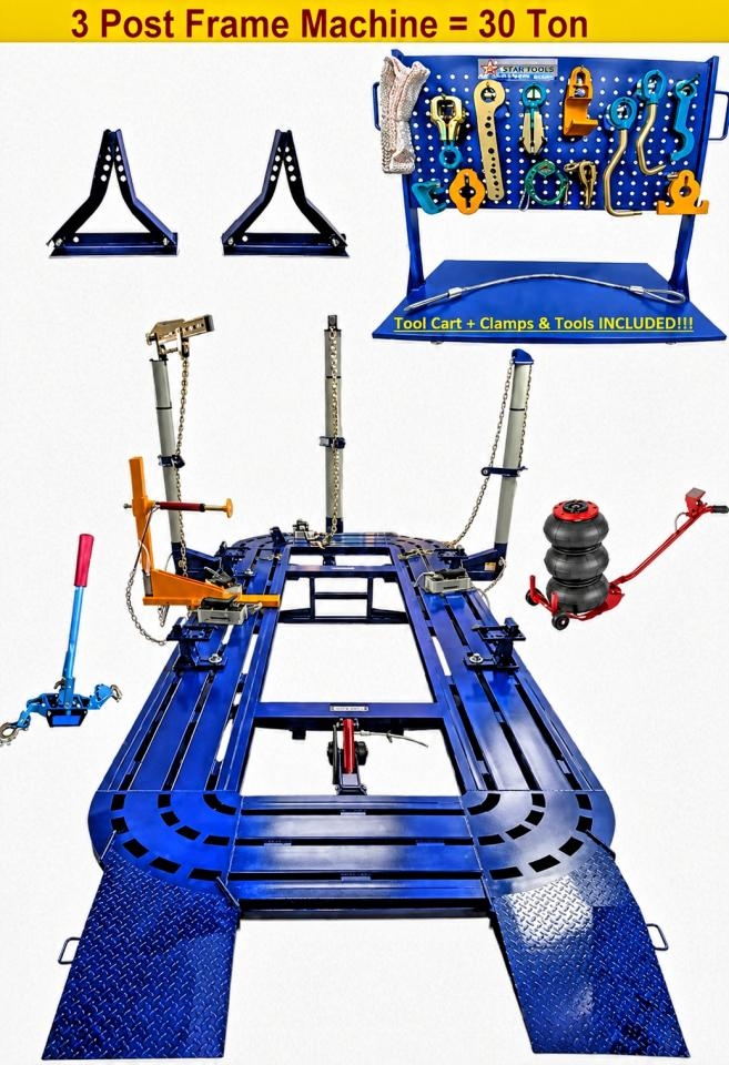 Vista de 2027 OTHERS 3 TOWER FRAME MACHINE + PUSHER, ángulo 1